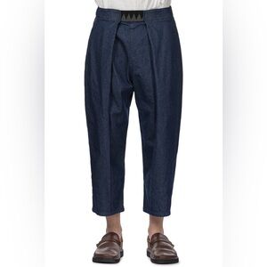 UNISEX NWT KAPITAL - 12oz Broken Denim EASY-BEACH-GO Pants NWT